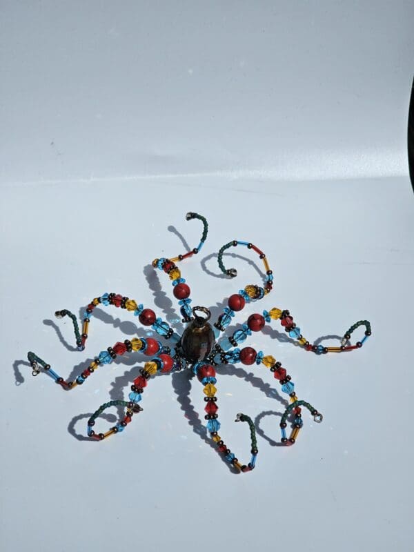 Wire Beaded Octopus