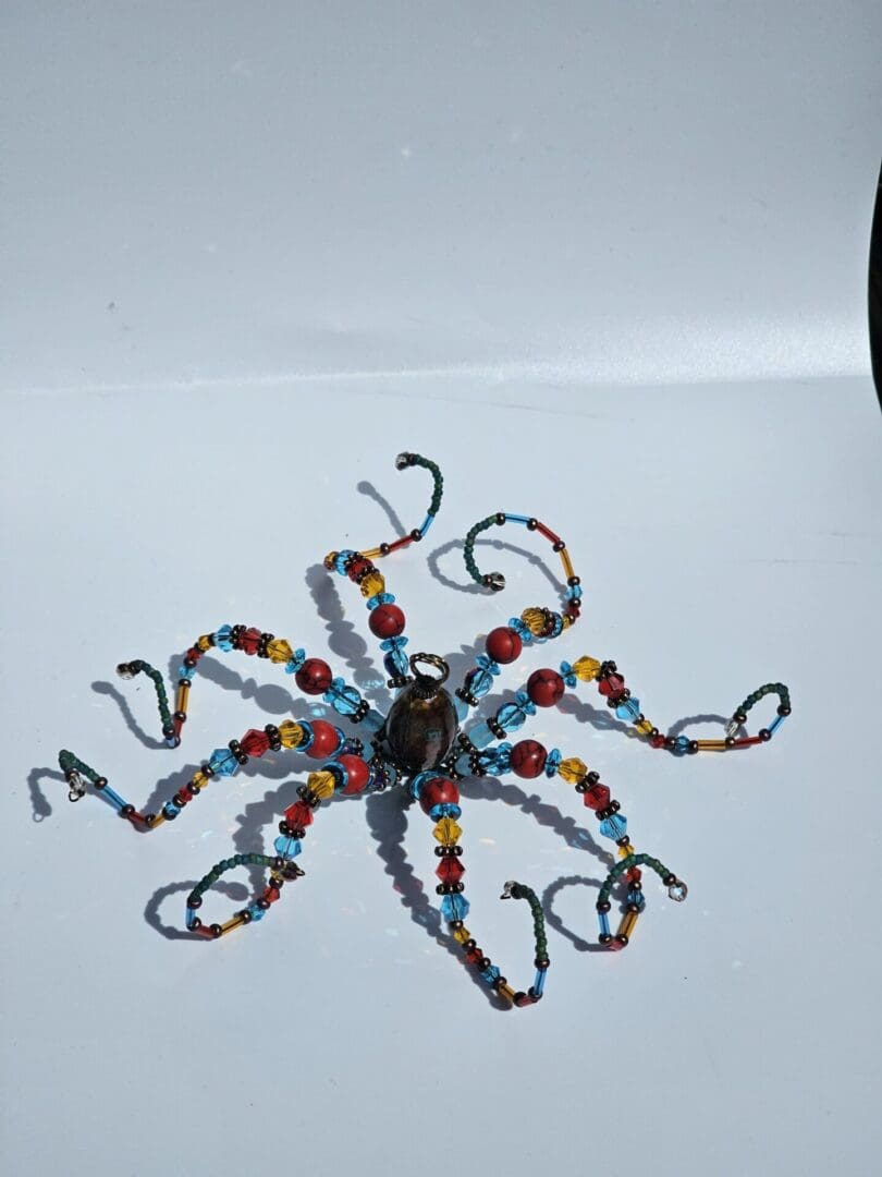 Wire Beaded Octopus